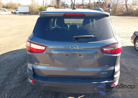 2019 Ford Ecosport Se z USA, uszkodzony, nr VIN MAJ6S3GL2KC274023